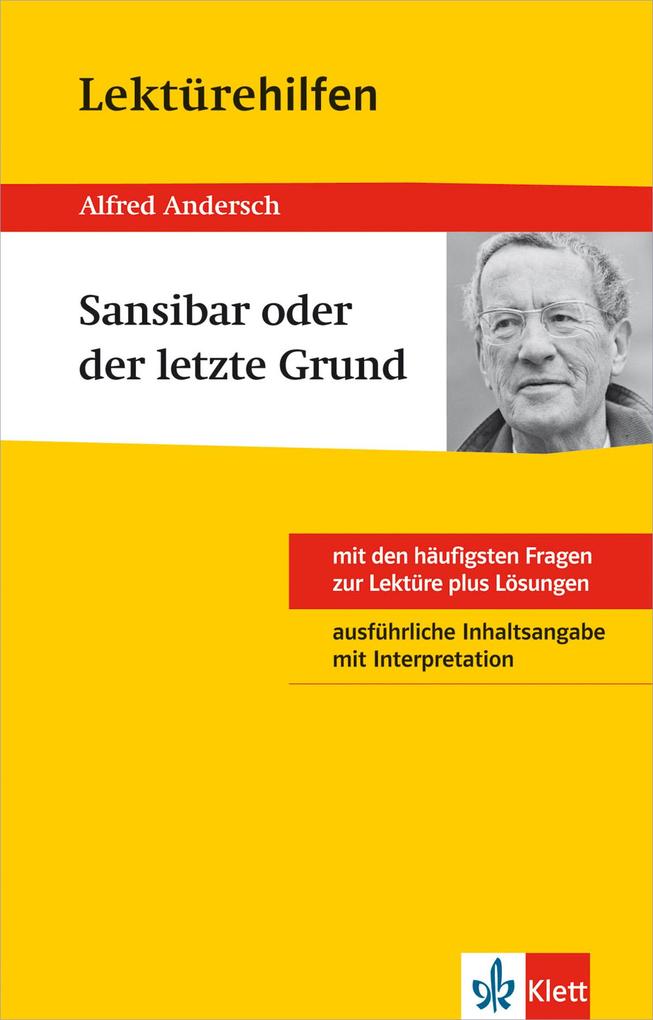 Image of Klett Lektürehilfen Alfred Andersch Sansibar oder der letzte Grund