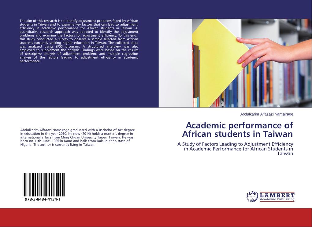 Academic performance of African students in Taiwan