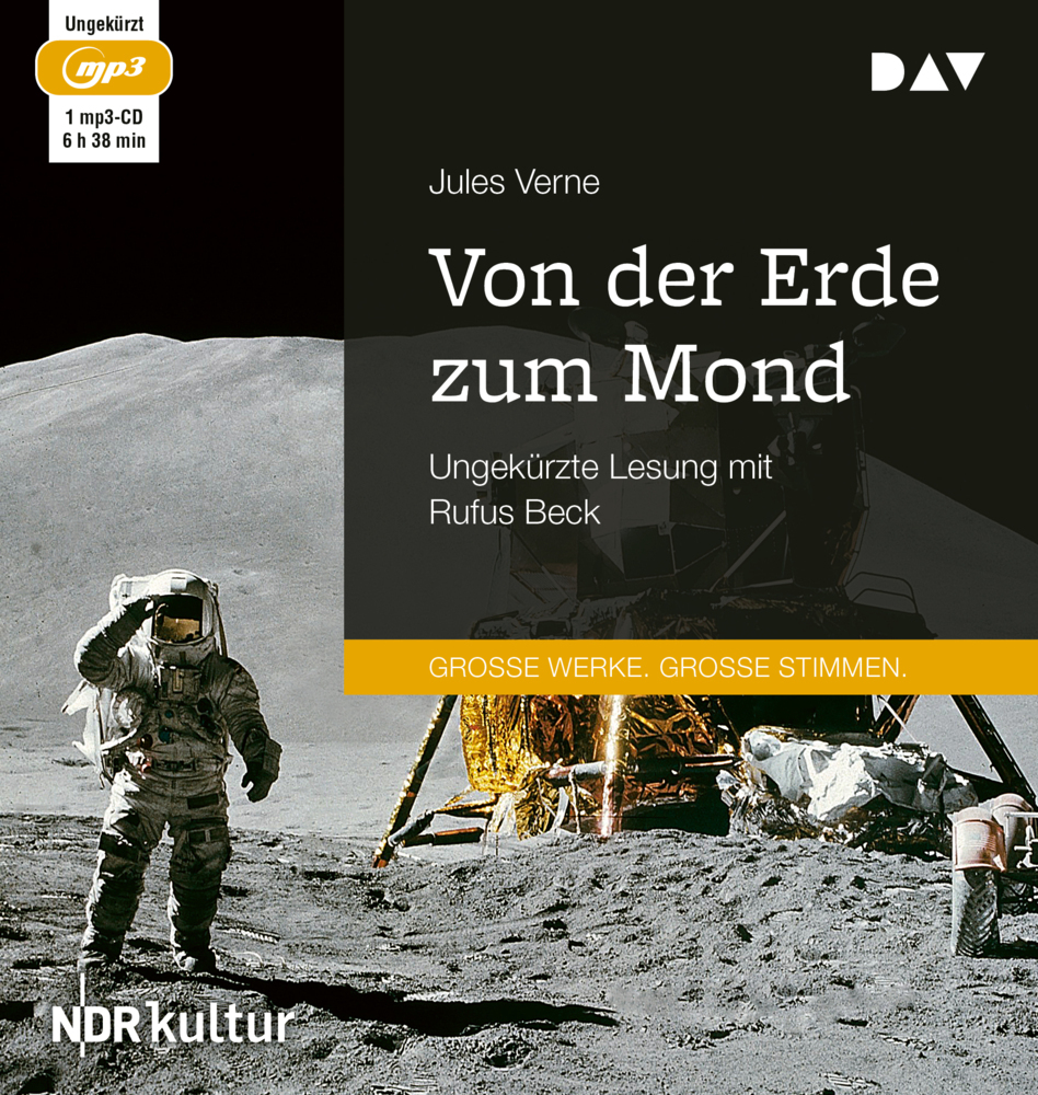 Von der Erde zum Mond1 Audio-CD 1 MP3