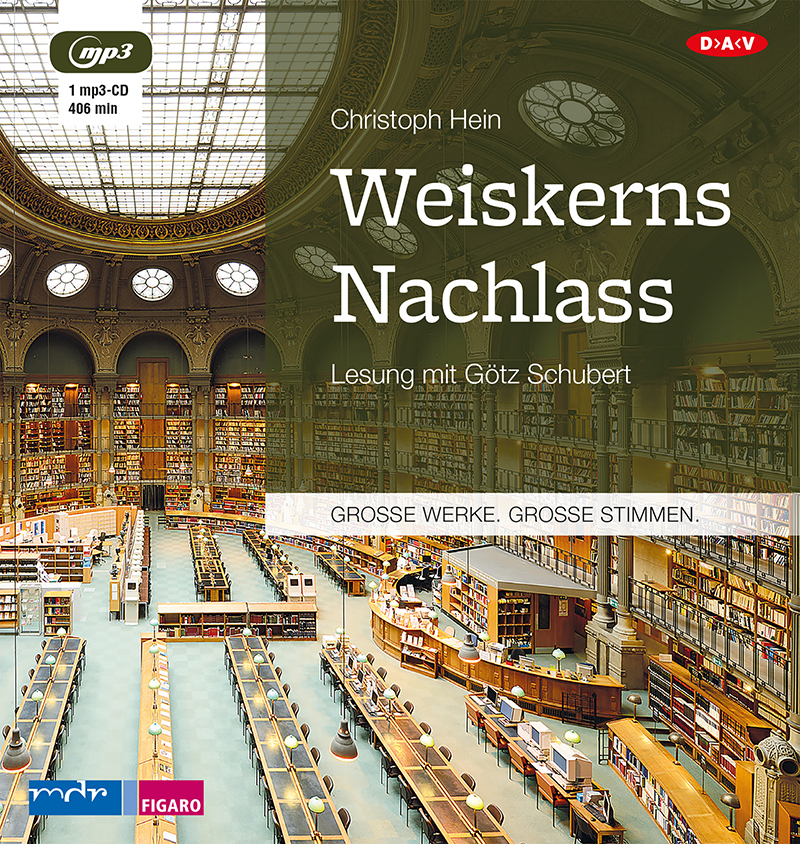 Weiskerns Nachlass 1 Audio-CD 1 MP3
