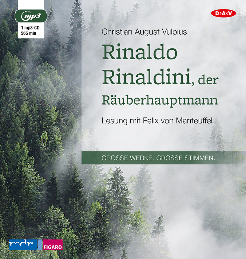 Rinaldo Rinaldini der Räuberhauptmann 1 Audio-CD 1 MP3