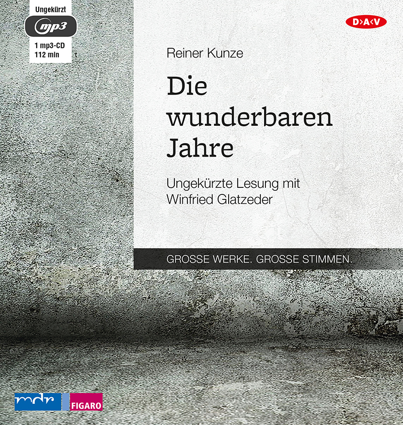 Die wunderbaren Jahre1 Audio-CD 1 MP3