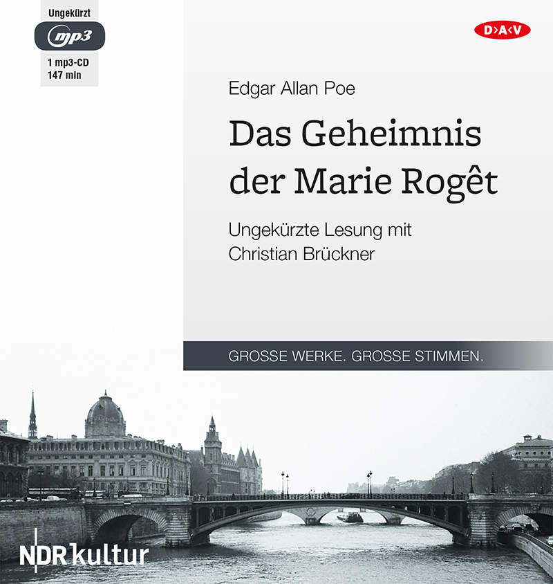 Das Geheimnis der Marie Roget 1 Audio-CD 1 MP3