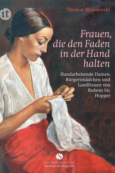 Frauen die den Faden in der Hand halten