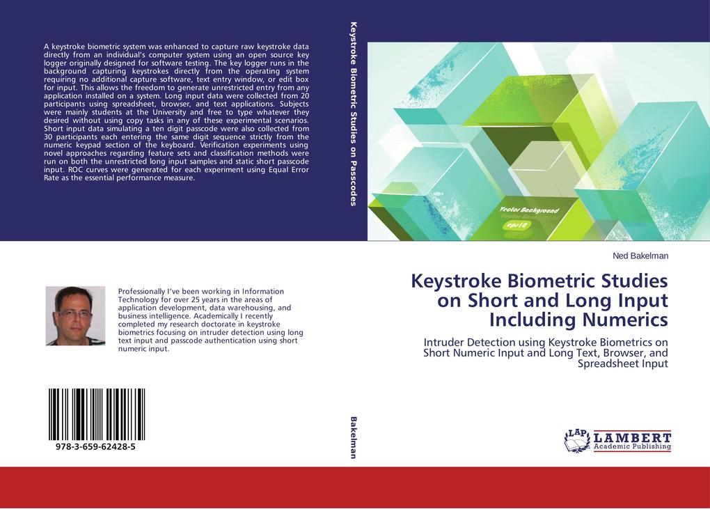 Keystroke Biometric Studies on Short and Long Input Including Numerics