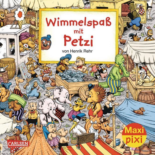 Image of Maxi Pixi 170: Wimmelspaß mit Petzi