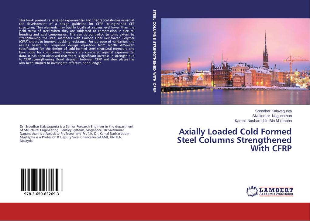 Axially Loaded Cold Formed Steel Columns Strengthened With CFRP