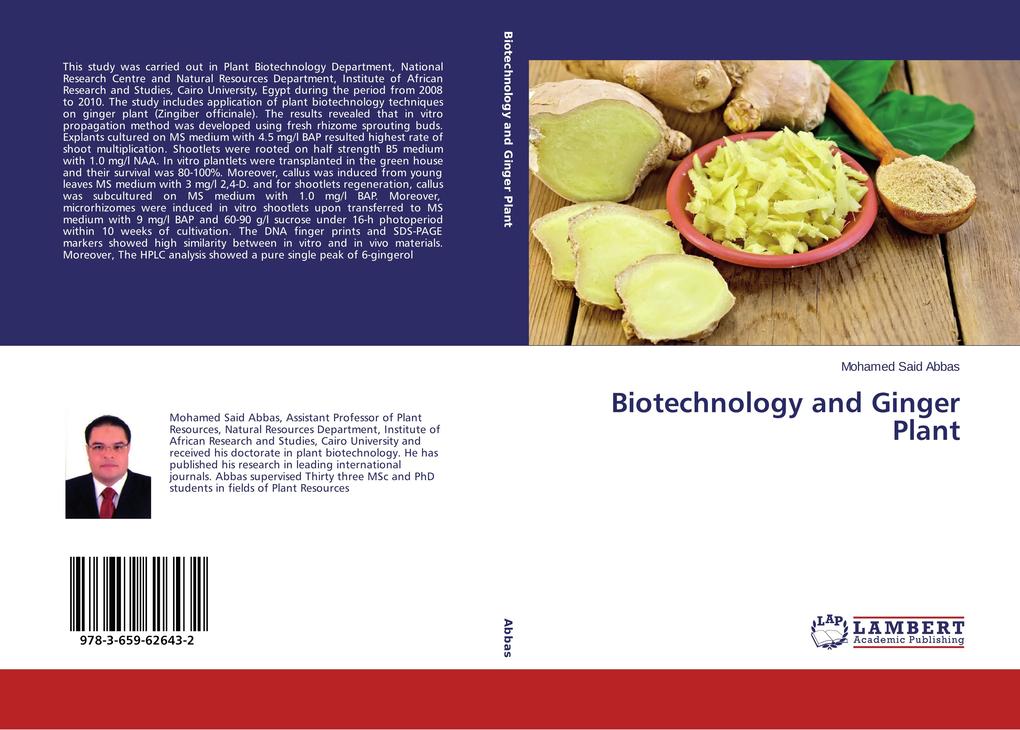 Biotechnology and Ginger Plant