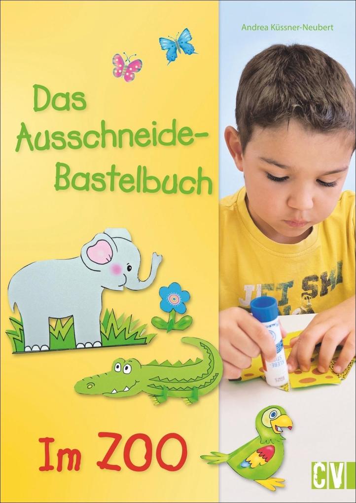 Image of Das Ausschneide-Bastelbuch - Im Zoo