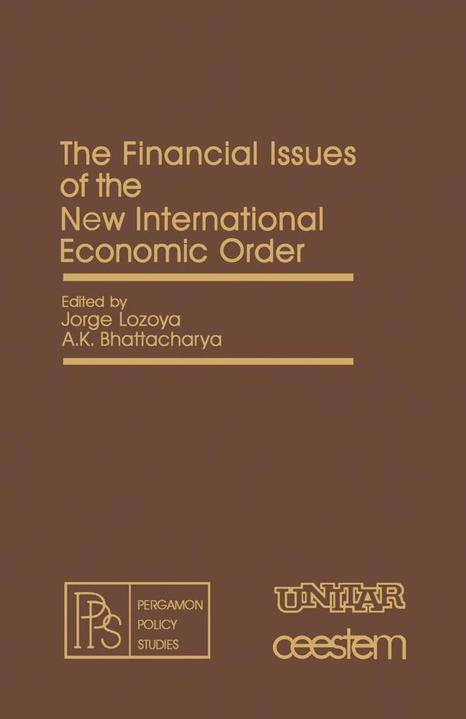 The Financial Issues of the New International Economic Order