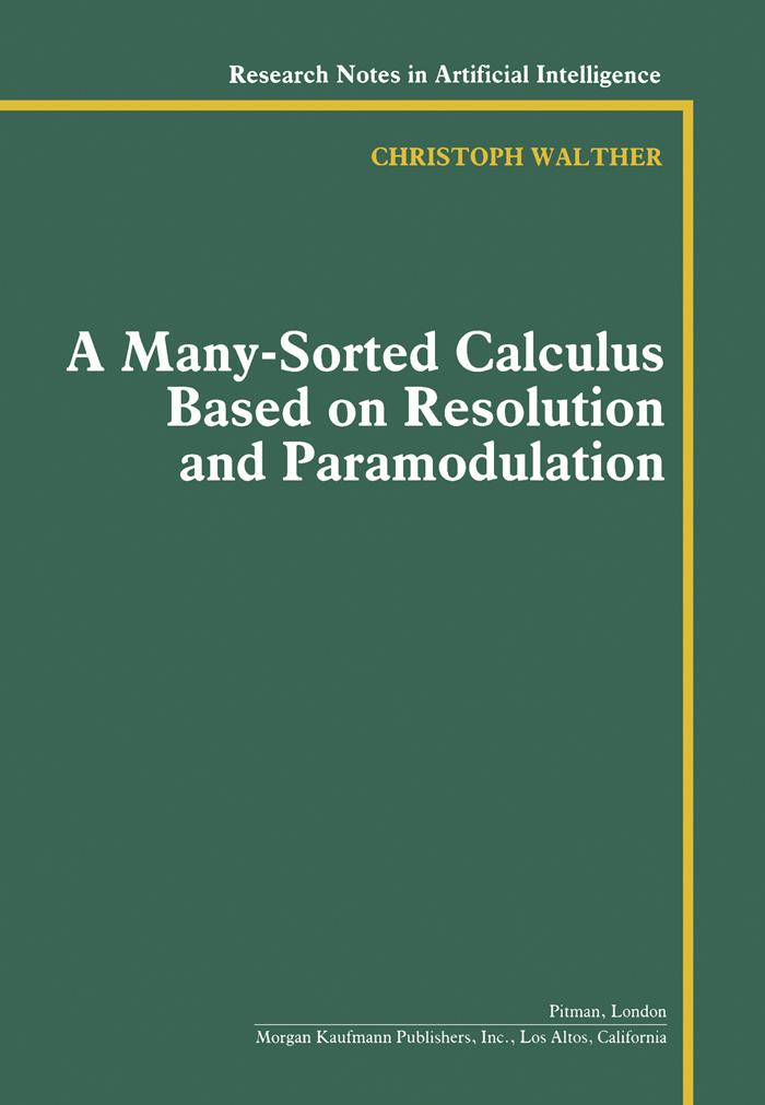 A Many-Sorted Calculus Based on Resolution and Paramodulation