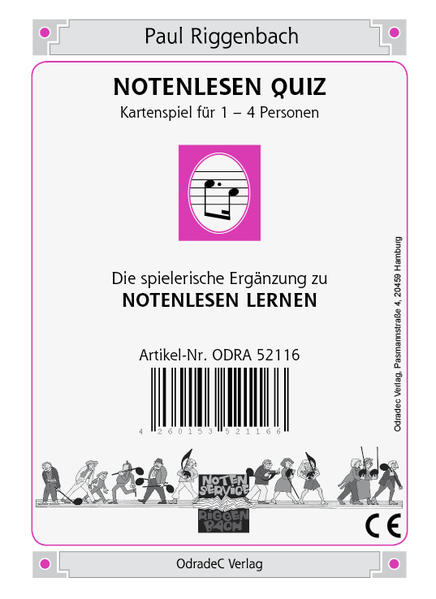 Notenlesen Quiz (Kartenspiel)