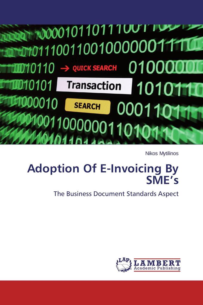 Adoption Of E-Invoicing By SME's