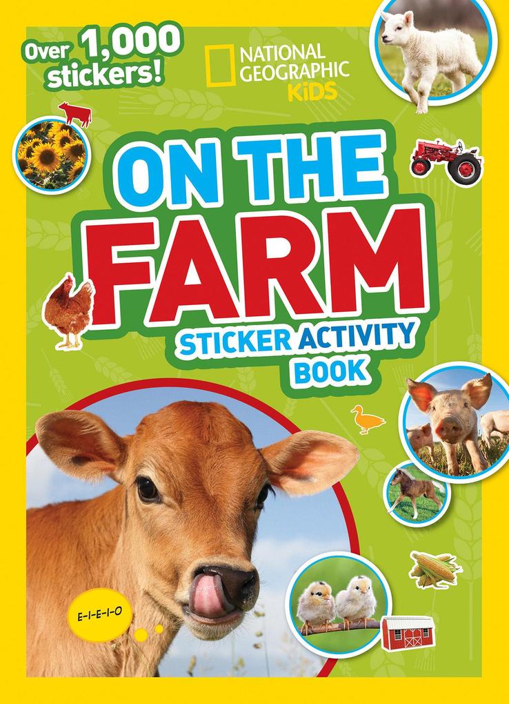 National Geographic Kids on the Farm Sticker Activity Book: Over 1000 Stickers!