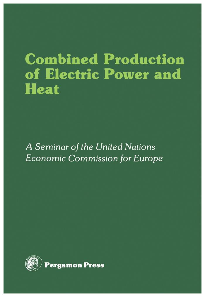 Combined Production of Electric Power and Heat