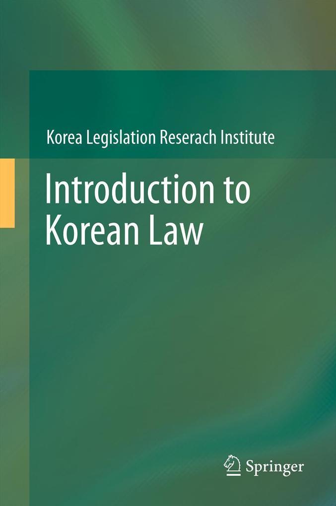 Introduction to Korean Law
