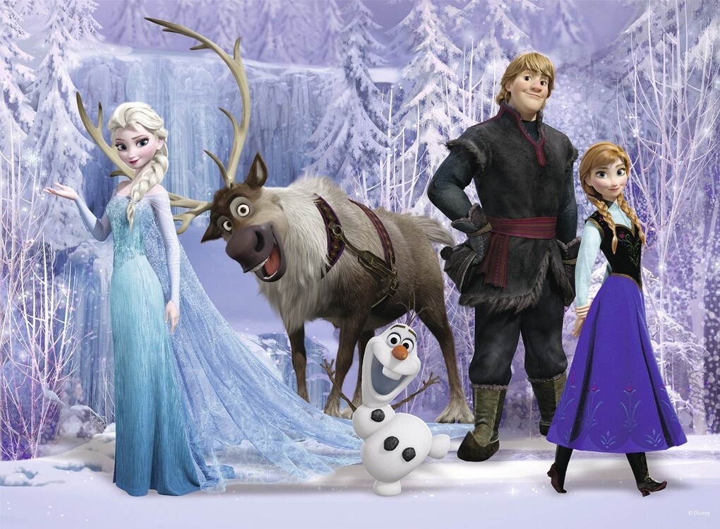 Disney The Frozen: Im Reich der Schneekönigin. Puzzle 100 Teile XXL