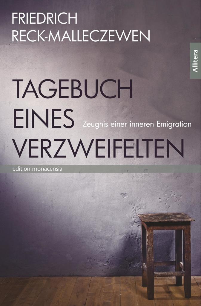 Allitera Verlag Tagebuch Eines Verzweifelten
