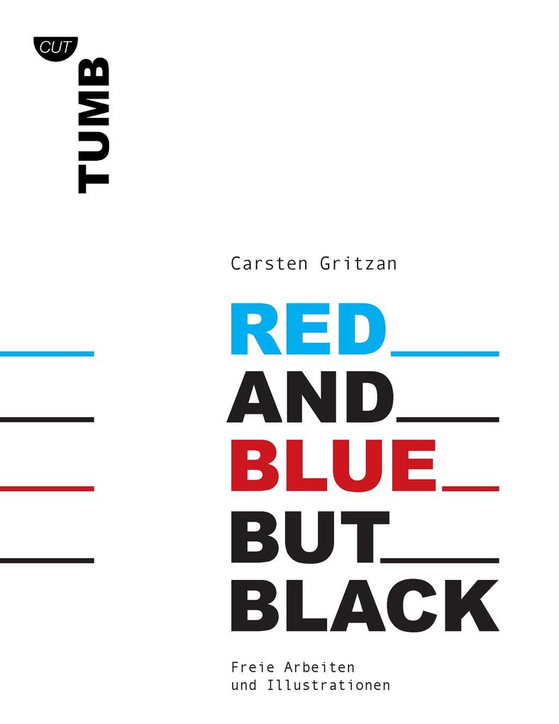 Red and Blue but Black