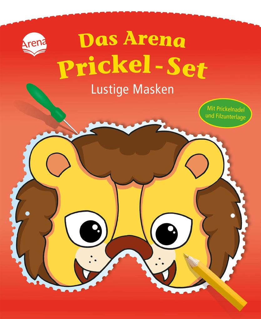 Image of Das Arena Prickel-Set. Lustige Masken