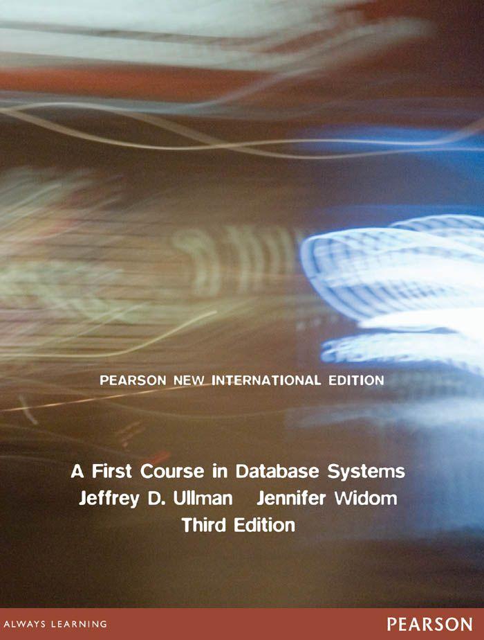 First Course in Database Systems A