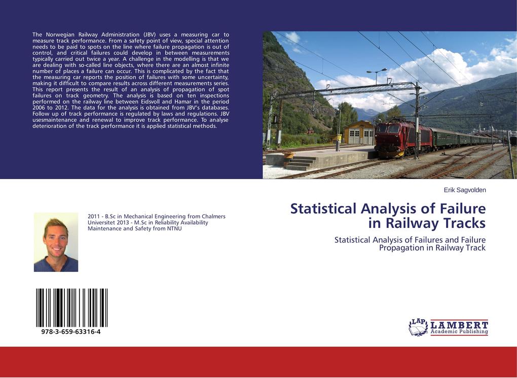 Statistical Analysis of Failure in Railway Tracks
