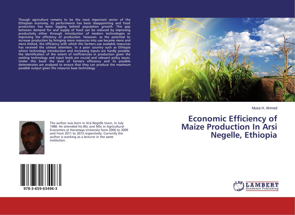 Economic Efficiency of Maize Production In Arsi Negelle Ethiopia