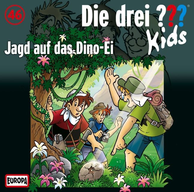 Image of Die drei ??? Kids 46. Jagd auf das Dino-Ei (drei Fragezeichen) CD