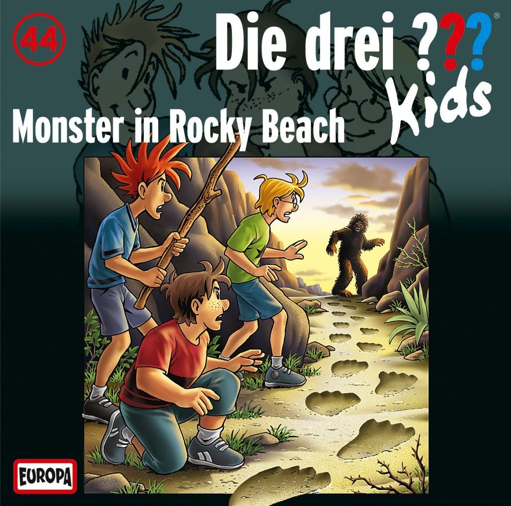 Image of Die drei ??? Kids 44. Monster in Rocky Beach (drei Fragezeichen) CD