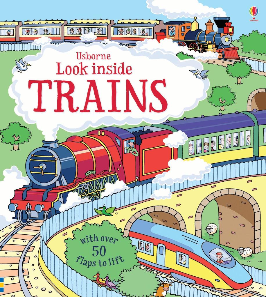 Usborne Publishing Ltd Look Inside Trains