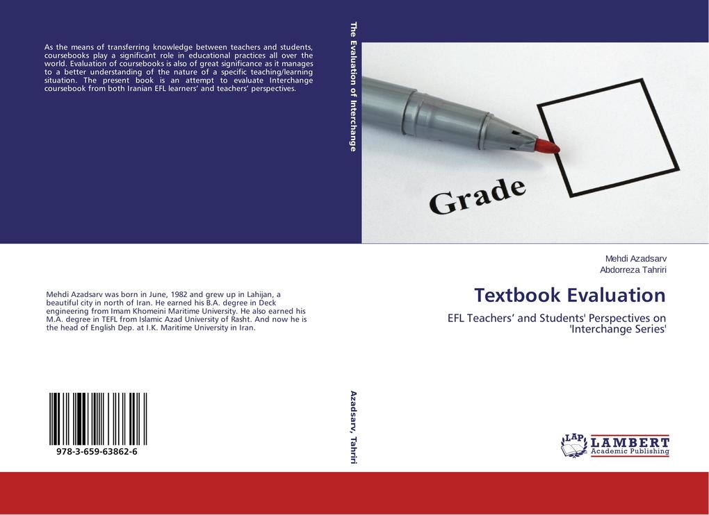 Textbook Evaluation