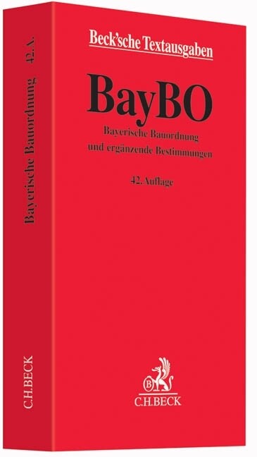Bayerische Bauordnung als Buch Bayerische Bauordnung als Buch