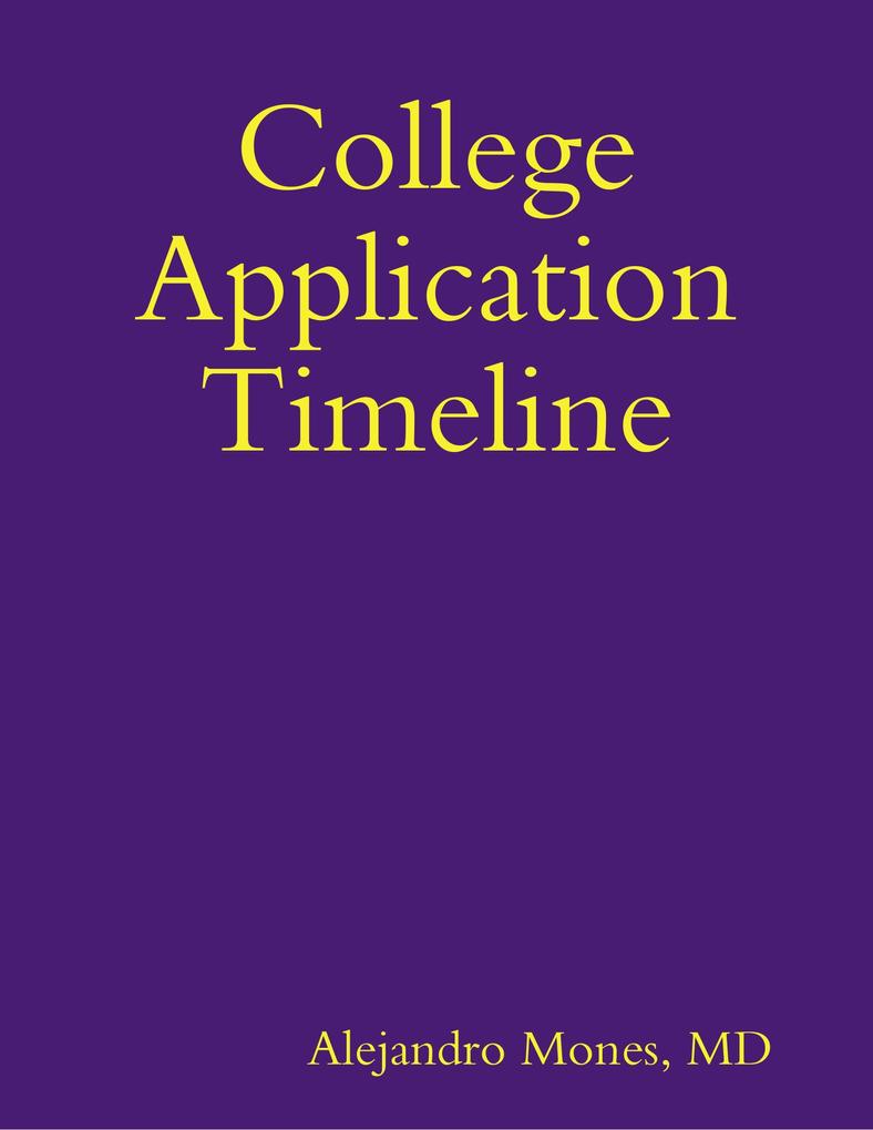 College Application Timeline