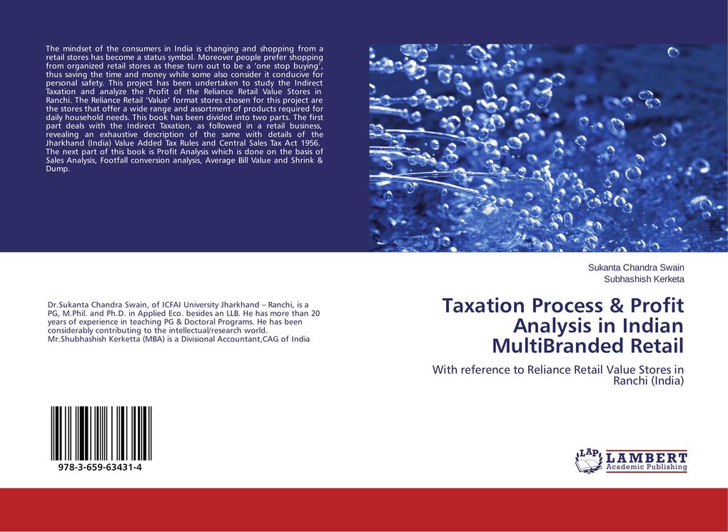 Taxation Process & Profit Analysis in Indian MultiBranded Retail