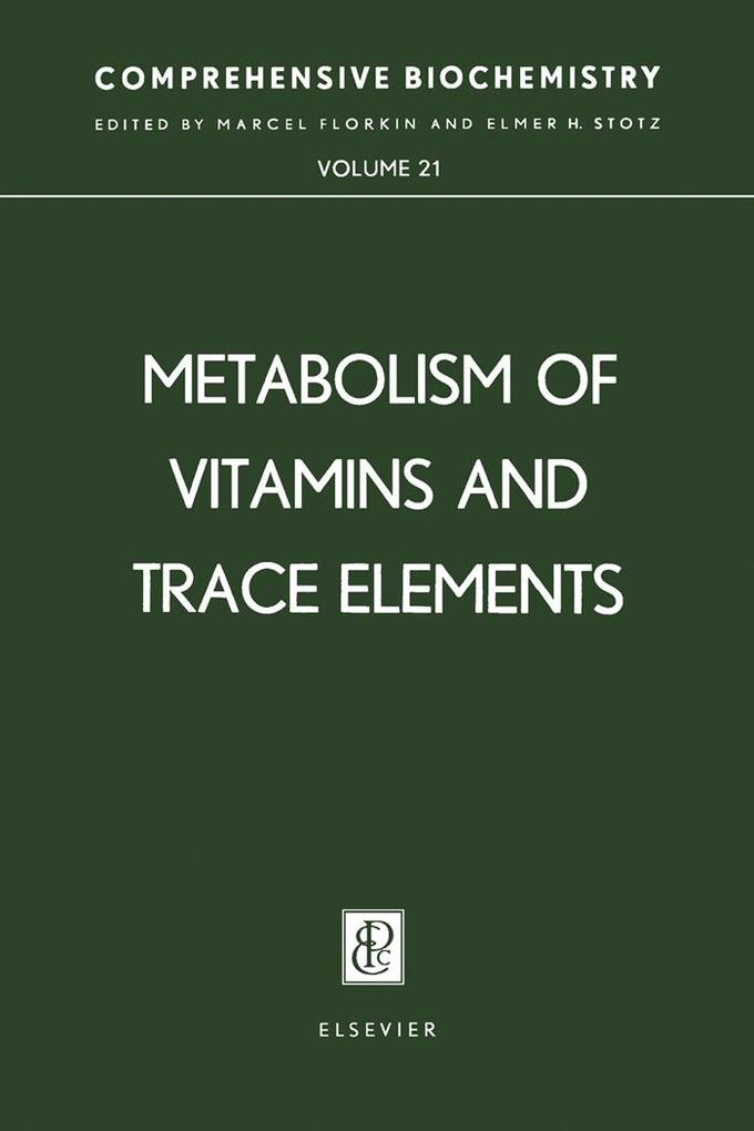Metabolism of Vitamins and Trace Elements