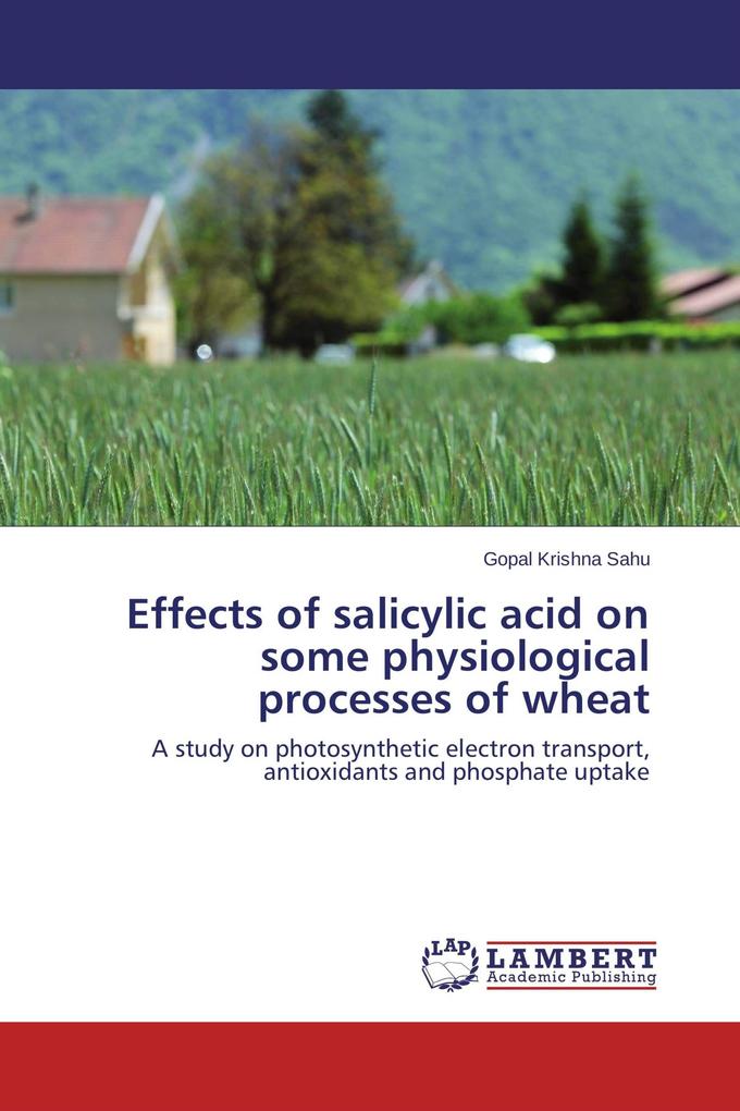 Effects of salicylic acid on some physiological processes of wheat
