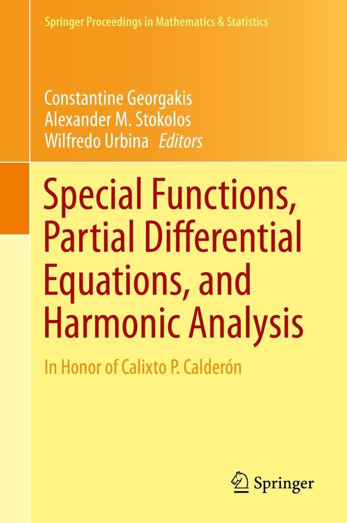 Special Functions Partial Differential Equations and Harmonic Analysis