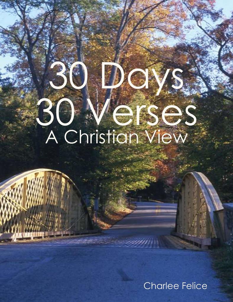 30 Days 30 Verses: A Christian View