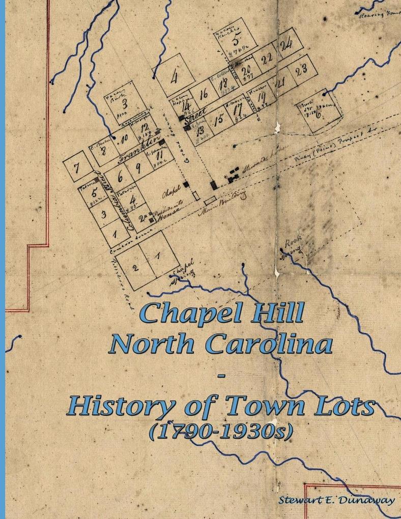 Chapel Hill N.C. - History of Town Lots (1790-1930s)