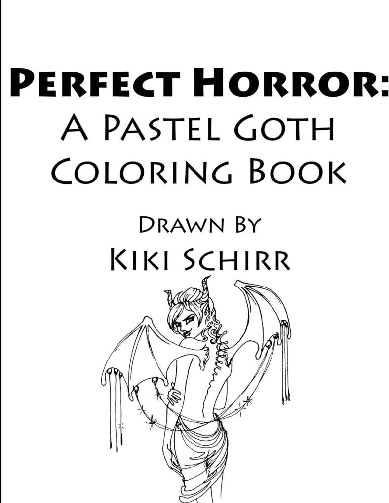 Perfect Horror Coloring Book