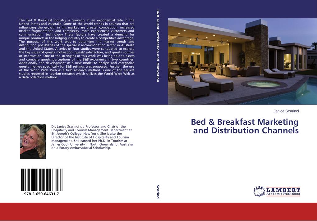 Bed & Breakfast Marketing and Distribution Channels
