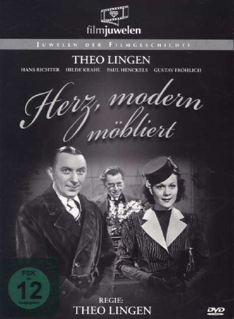 Herz modern möbliert