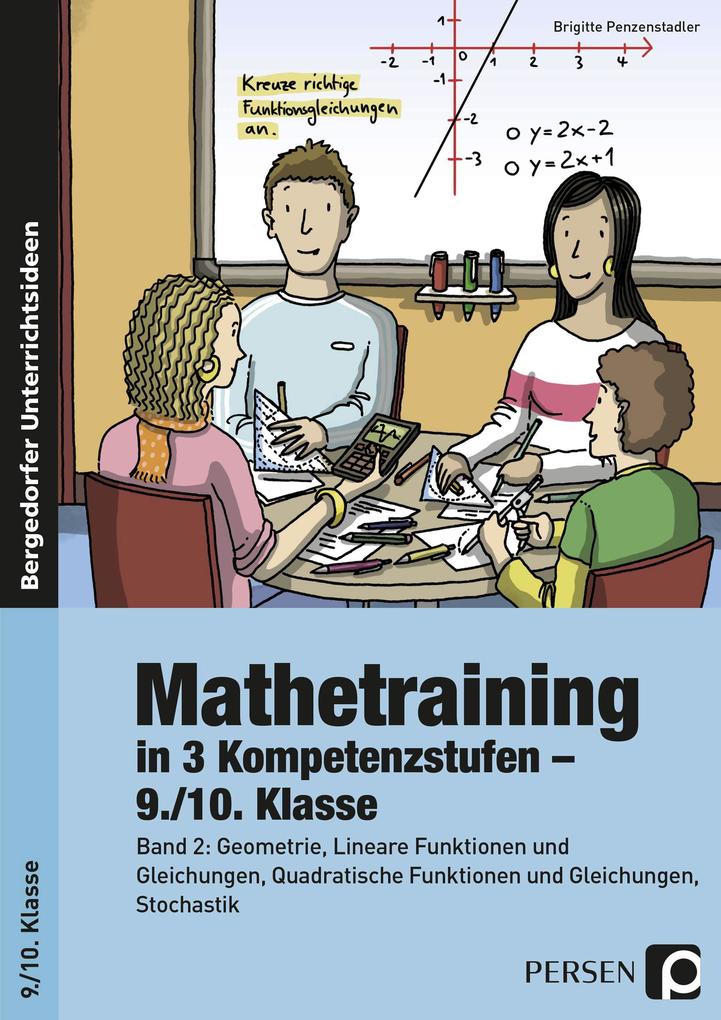 Persen Verlag I.d. Aap Mathetraining In 3 Kompetenzstufen - 9./10. Klasse