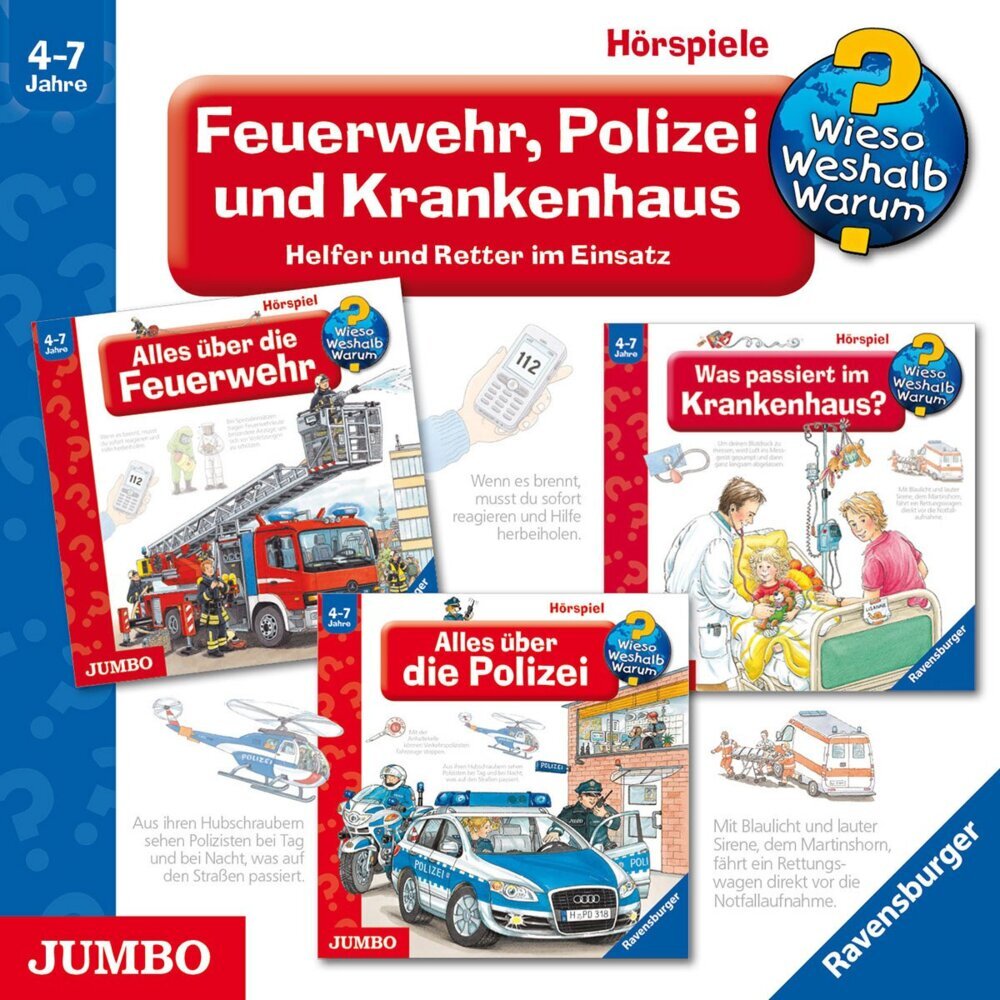 FeuerwehrPolizei Und Krankenhaus.Helfer Und Rett