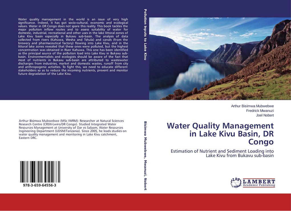 Water Quality Management in Lake Kivu Basin DR Congo