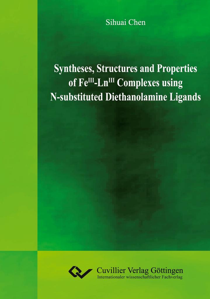 Syntheses Structures and Properties of FeIII-LnIII Complexes using N-substituted Diethanolamine Ligands