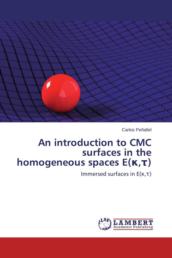 An introduction to CMC surfaces in the homogeneous spaces E()