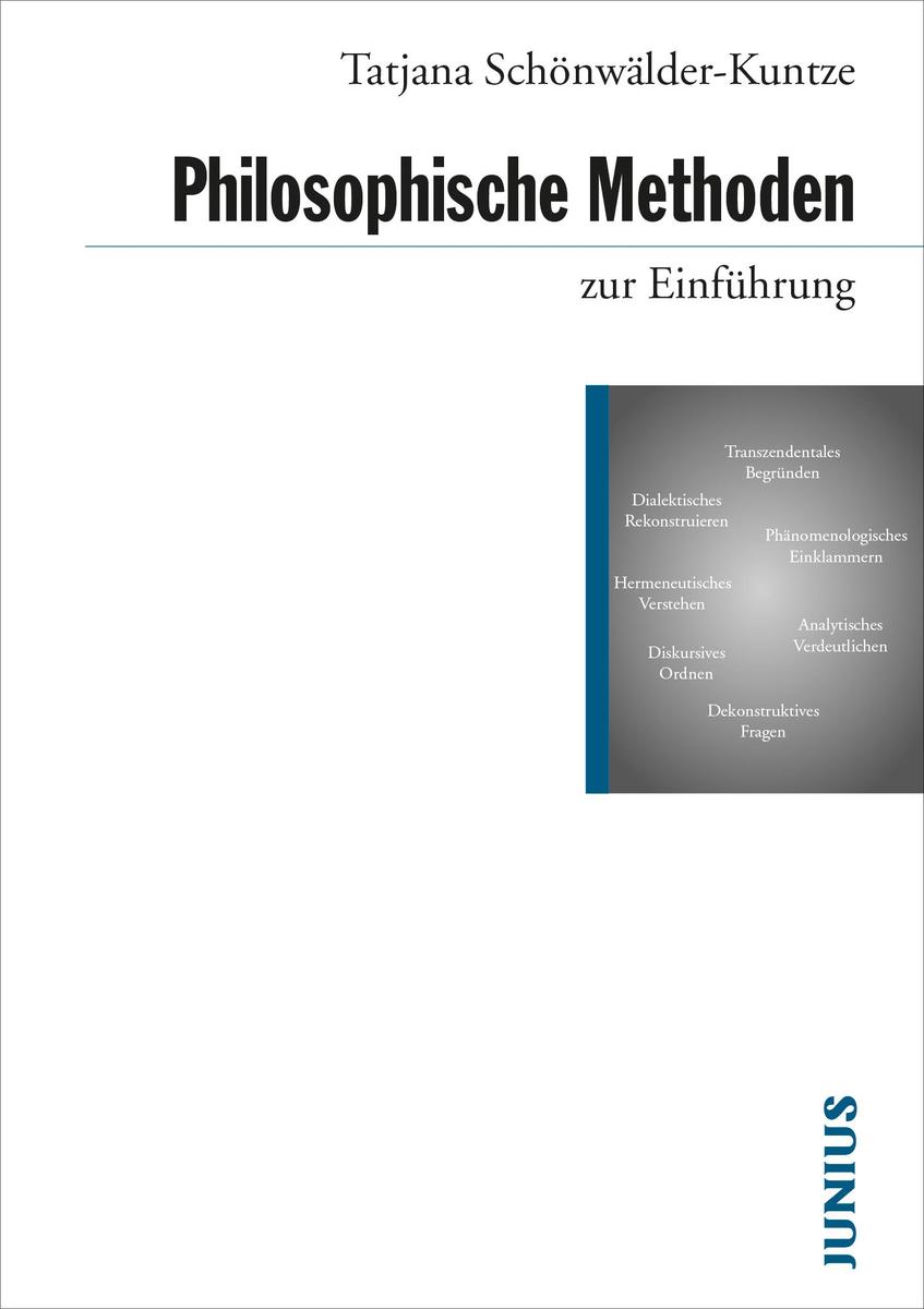 Junius Verlag Gmbh Philosophische Methoden Zur Einführung