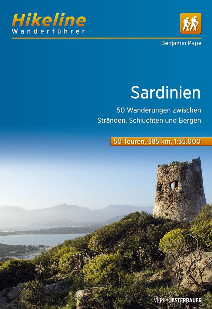 Image of Hikeline Wanderführer Sardinien