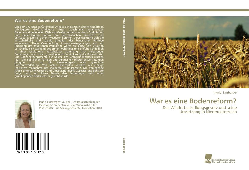 War es eine Bodenreform?
